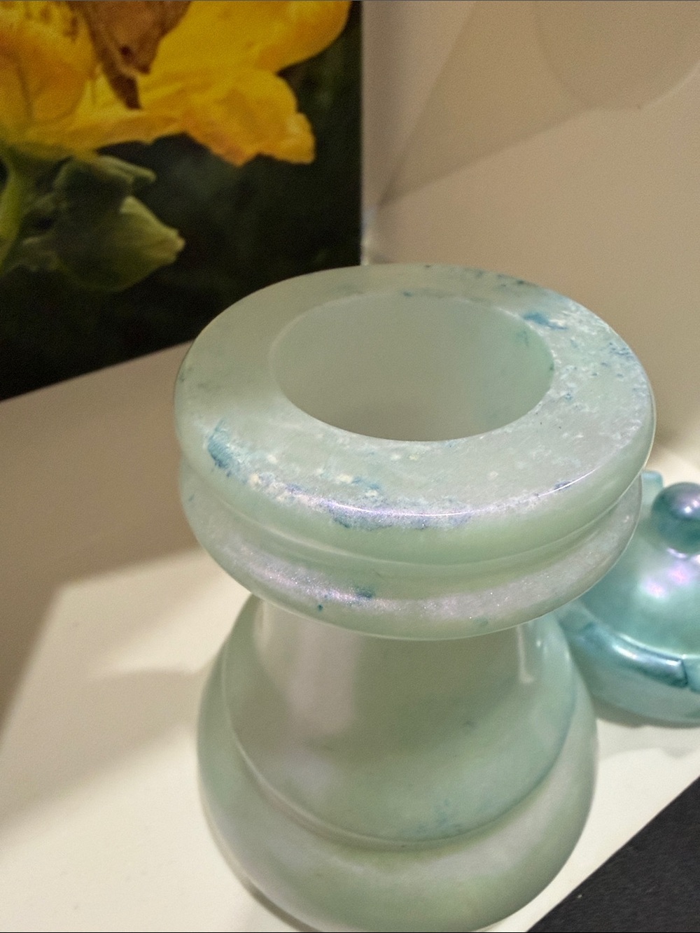 Resin Decorative Chess Rook Container - Picture 8 of 10
